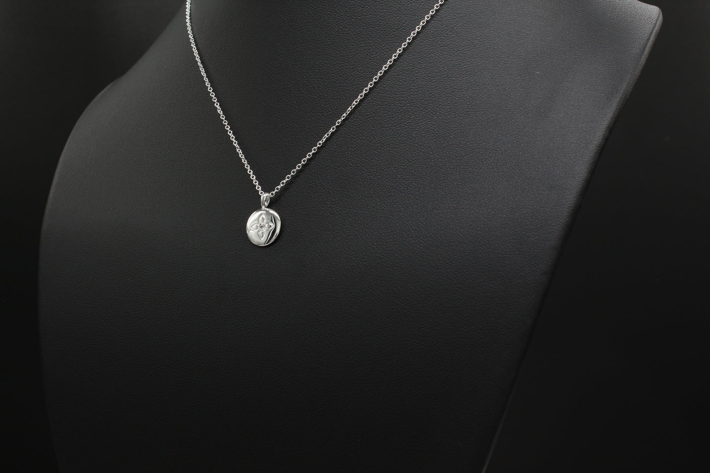 To My Daughter • Inspirational Jewelry • Gifts for Her • From Mom Dad • Ideas for Birthday Christmas Graduation Wedding • Lotus Crystal Disc Necklace