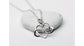 Gifts for Grandma & Granddaughter • Infinity Heart Charm • Silver • Infinite Love Necklace