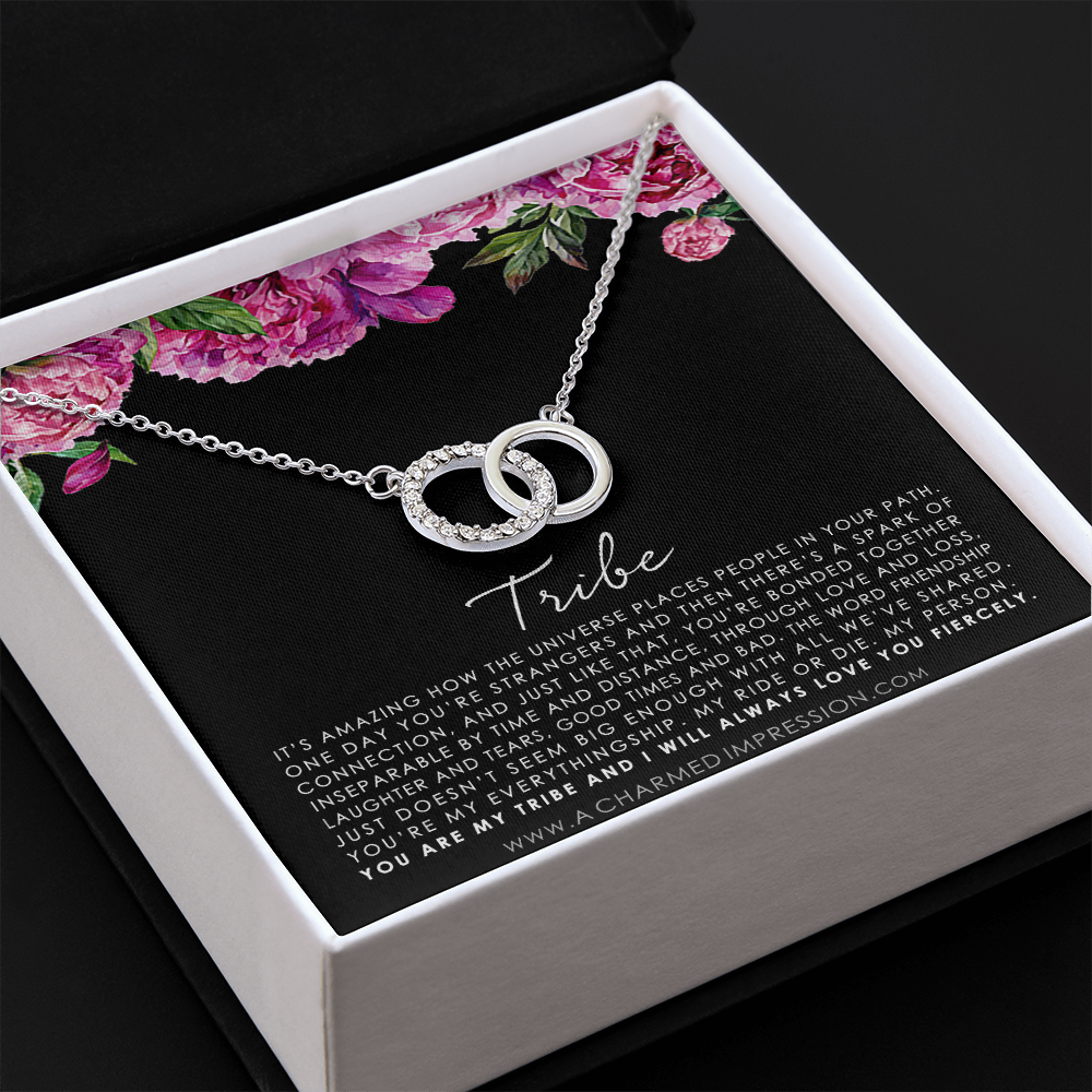 Tribe Necklace, Friendship Jewelry for Best Friend, Soul Sisters, Gift for Close Friend, Friendship Necklace, Bestie Gift, BFF Gift  - Perfect Pair Neckace