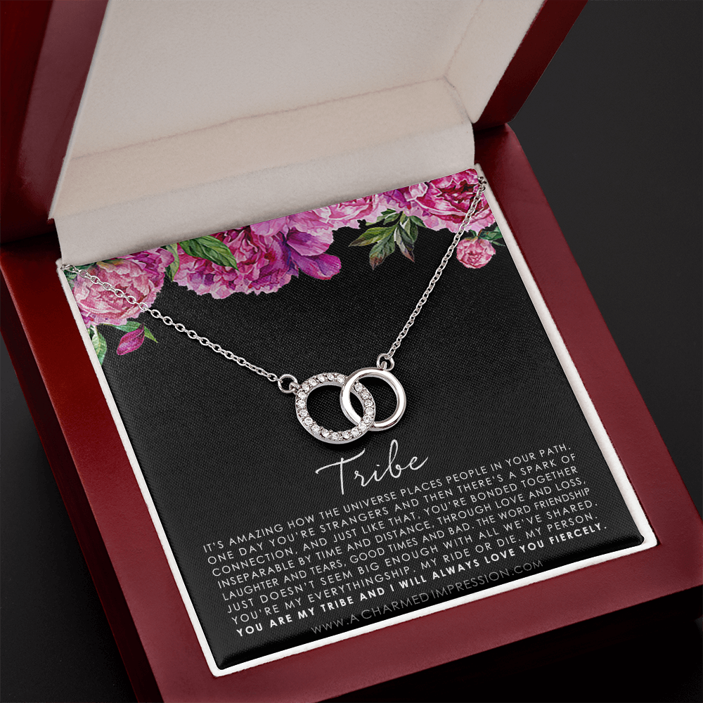 Tribe Necklace, Friendship Jewelry for Best Friend, Soul Sisters, Gift for Close Friend, Friendship Necklace, Bestie Gift, BFF Gift  - Perfect Pair Neckace