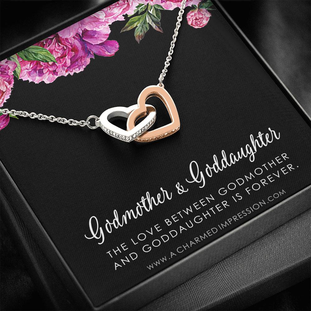 Godmother Necklace Gift for Godmother from Godchild Godmother