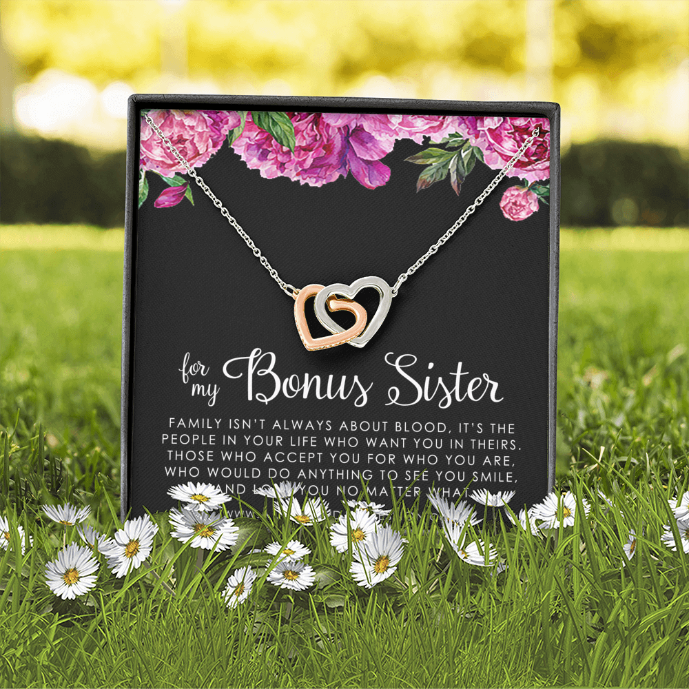 Bonus Sister Gift Necklace, Sister-In-Law Gift, Jewelry For Sister in Law, Step Sister Gift, Soul Sister, Best Friend