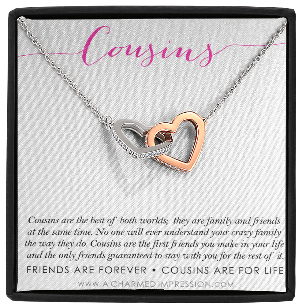 Gift for Cousin Gifts, Cousin Necklace, Cousin Christmas gifts for Cousins gift Idea, Cousin Best Friend Cousin Birthday Gift