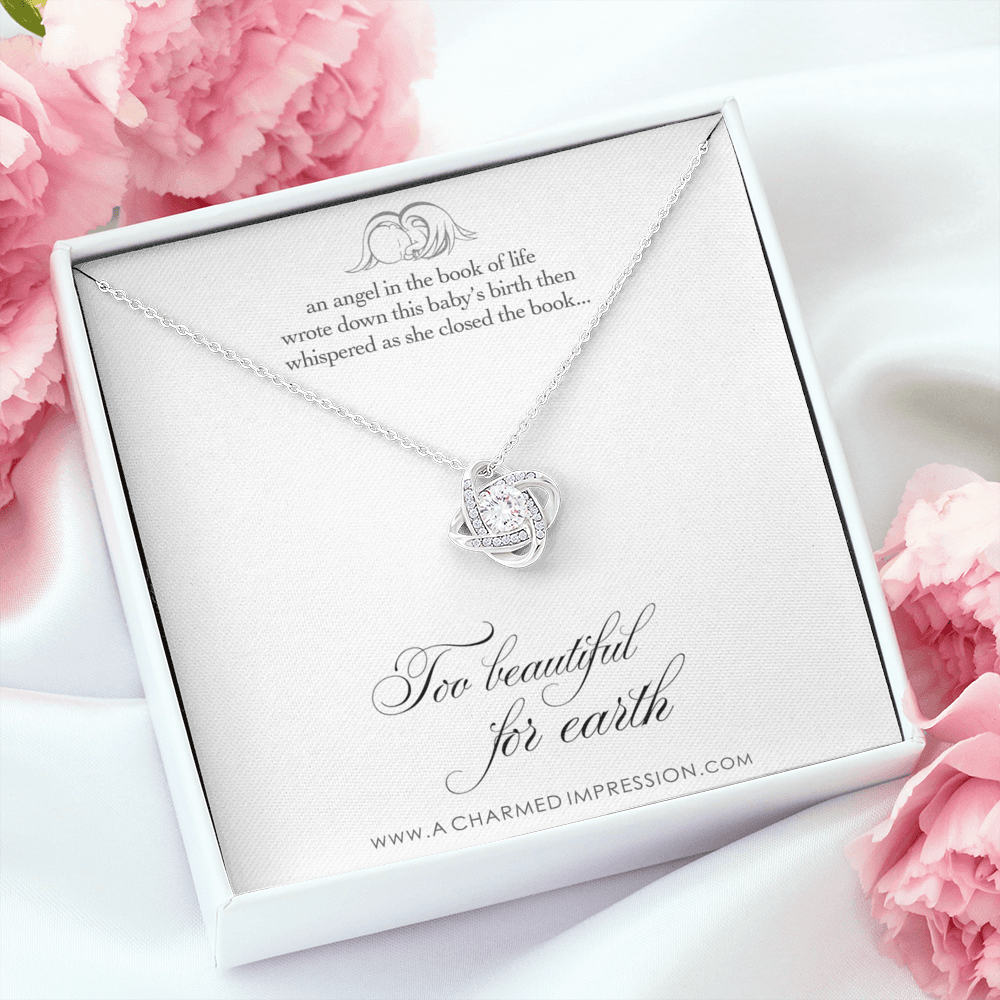 Miscarriage Gift, Infant Loss Necklace, Miscarriage Necklace, Sympathy Necklace, Grief Necklace, Child Loss Remembrance, Baby Loss