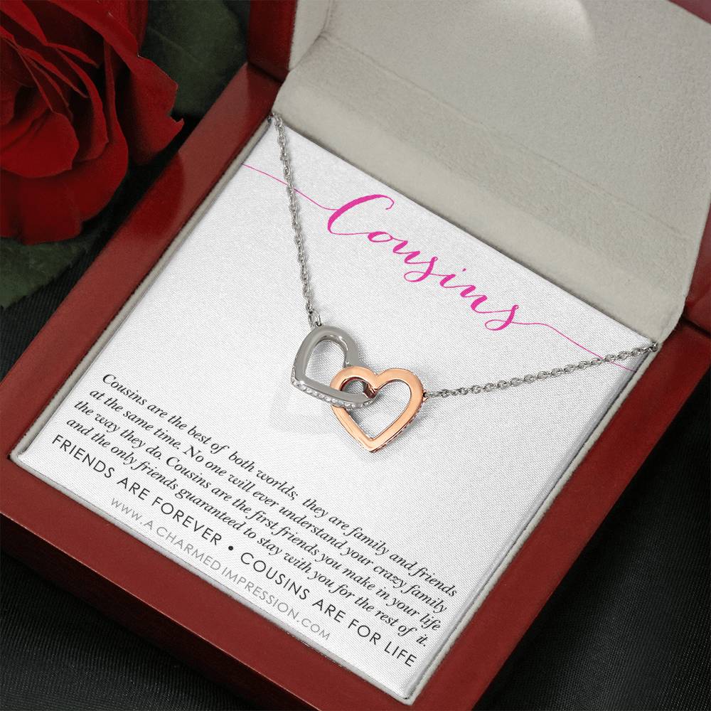 Gift for Cousin Gifts, Cousin Necklace, Cousin Christmas gifts for Cousins gift Idea, Cousin Best Friend Cousin Birthday Gift