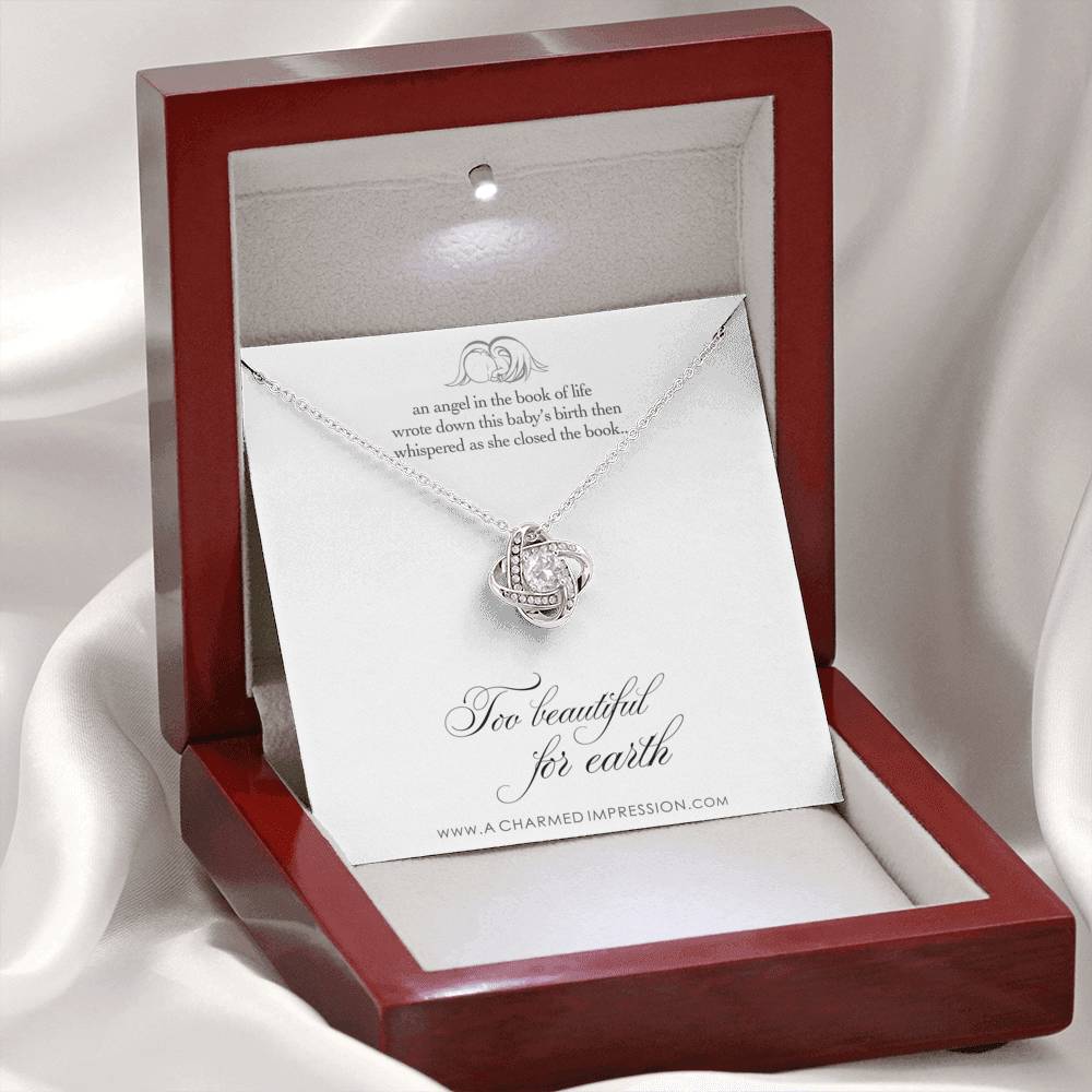 Miscarriage Gift, Infant Loss Necklace, Miscarriage Necklace, Sympathy Necklace, Grief Necklace, Child Loss Remembrance, Baby Loss
