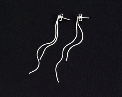 Sophisticated Snake Chain Earrings • Perfect Christmas Gift • Gifts for Her • Timeless Beauty