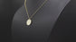 Retirement Gift for Women • Enjoy the Next Chapter • Congratulations • You'll be Missed • Be Proud of the Difference You Have Made • Large Sun Disc Necklace