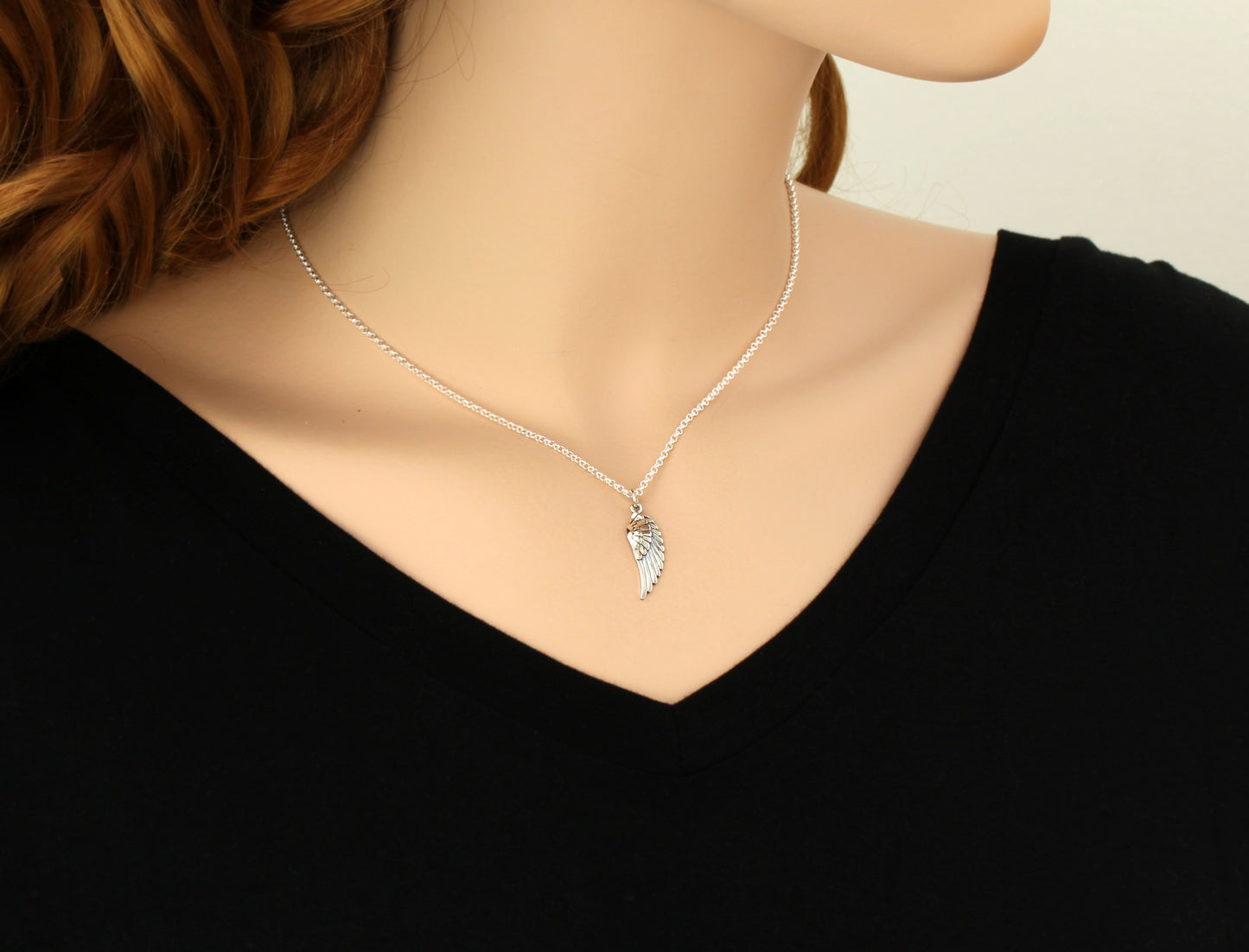 A Charmed Impression 11 11 Large Angel Wing Pendant Necklace • Silver • 1111 Necklace • Make a Wish Necklace • Numerology Ascension • Law of Attraction • Lightworker Jewelry Gift