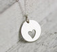 I Carry Your Heart with Me Jewelry • Sterling Silver Necklace for Women • Missing You Gift • Adoption Surrogate Mom • Remembrance Memorial Necklace • Grief Loss Gift