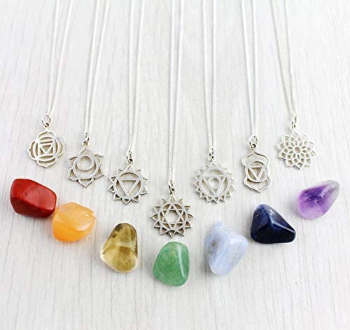 Two Cups Third Eye Chakra Charm Necklace • Healing Jewelry • Adjustable Length Chain