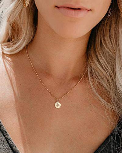 21st Birthday Gift • Gold Necklace for Her • Diamond Starburst Necklace • 21 Years Old • Milestone Celebration Jewelry • Gifts Ideas for Soul Sister, Best Friend or Daughter