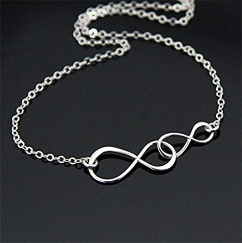 Great Grandma Gifts • Great Grandmother & Grandchild • Sterling Silver Infinity Necklace • Keepsake Gift From Granddaughter Grandson • Birthday Christmas Ideas for Women • Meaningful Sentimental Gifts