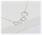 Father and Daughter Necklace • Intentional Gift • Silver Double Infinity • Infinite Love