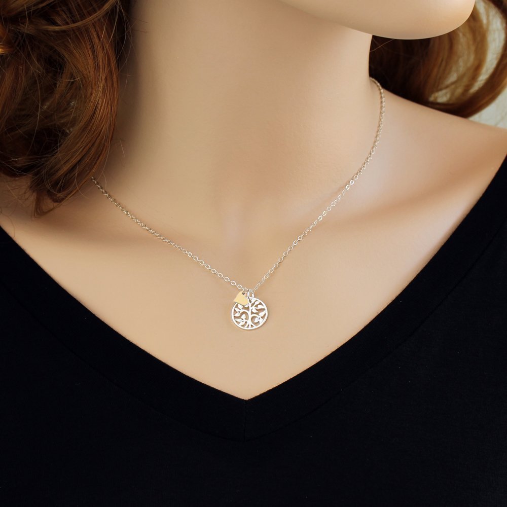 Amazon.com: CRMAD Sister Gifts from Brother for Sister Sterling Silver  Brother and Sister Necklace Tree of Life Crystal Jewelry for Birthday  Christmas Gifts (crystal) : Clothing, Shoes & Jewelry