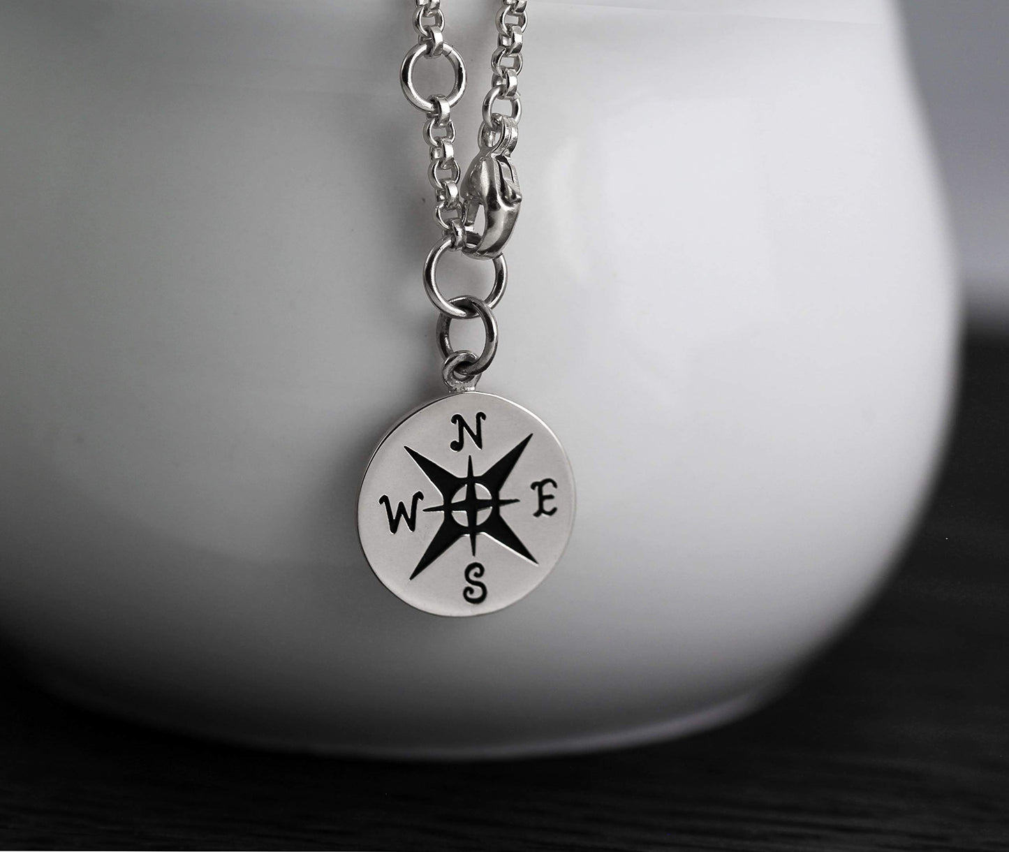 You are My Compass • I'd be Lost Without You • Intentional Charm Bracelet • Unique Handcrafted Gift for Wife/Girlfriend/Best Friend