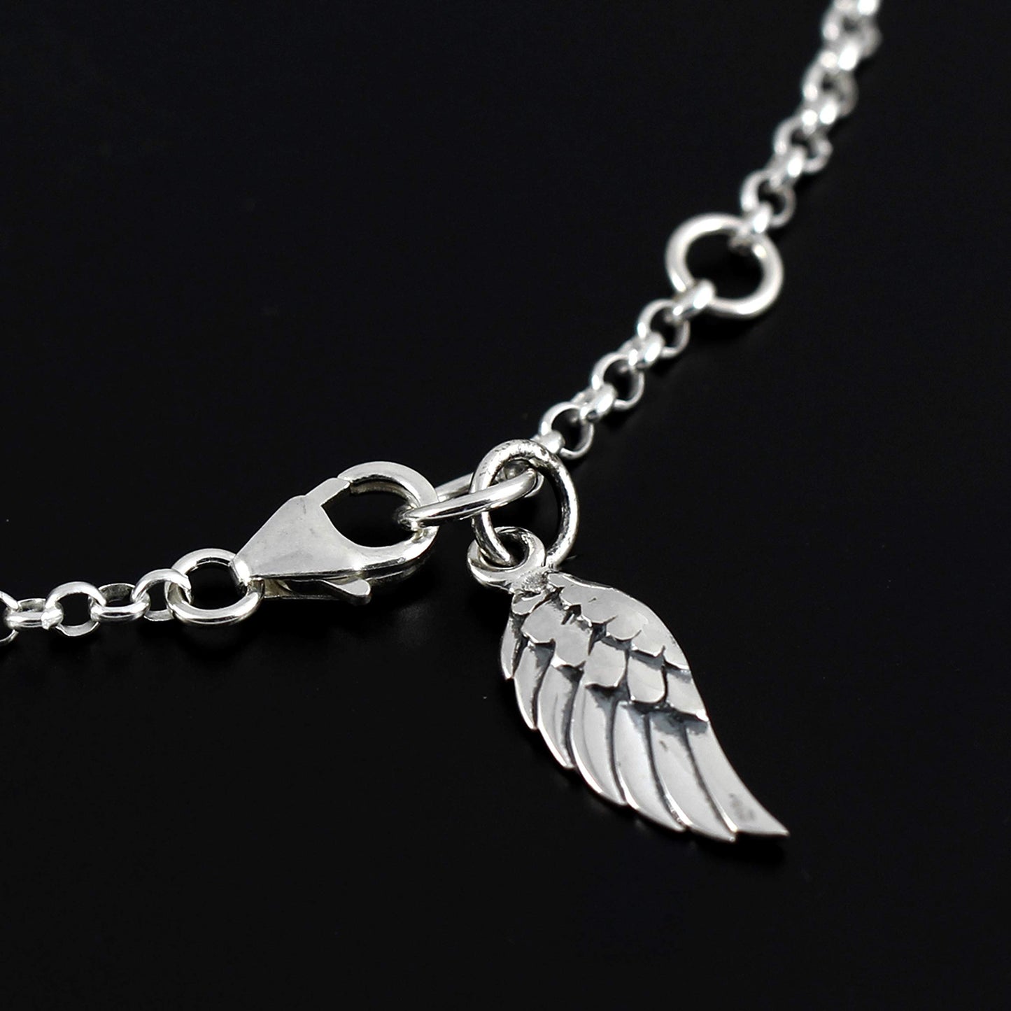 A Charmed Impression 11 11 Bracelet • Angel Wing Charm • Silver Bracelet • Spiritual Healing Jewelry for Women • 1111 Make a Wish • Numerology • Lightworker Jewelry Gifts