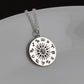 Sterling Silver Astrology Pendant Necklace • All Zodiac Sun Moon Rising Signs • Sun Necklace • Celestial Jewelry • Spiritual Mystical Metaphysical Charm Necklace