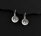 Sterling Silver Star Moon & Mountains Earrings • Starry Night Mountain • Crescent Moon • Snow Capped Mountain • Hiking Camping • Outdoor Nature Lover Gifts for Women • Loves to Camp Hike Jewelry