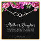 Mother & Daughter Linked Inifnity Bracelet