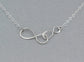 Mother and Son Necklace • Intentional Boy Mom Gift • Silver Double Infinity • Infinite Love