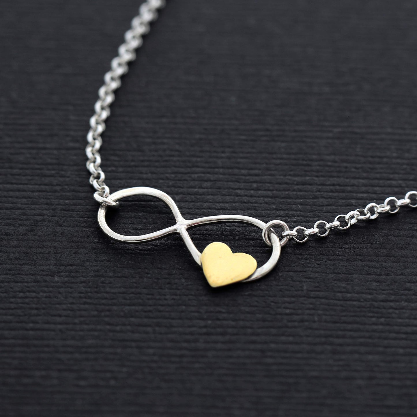 A Charmed Impression Nanny Gifts from Kids for Women • Gift for Nanny Bracelet • Sterling Silver Bracelet • Babysitter Gratitude and Appreciation Jewelry • Best Nanny Ever • Infinity Gold Heart Charm