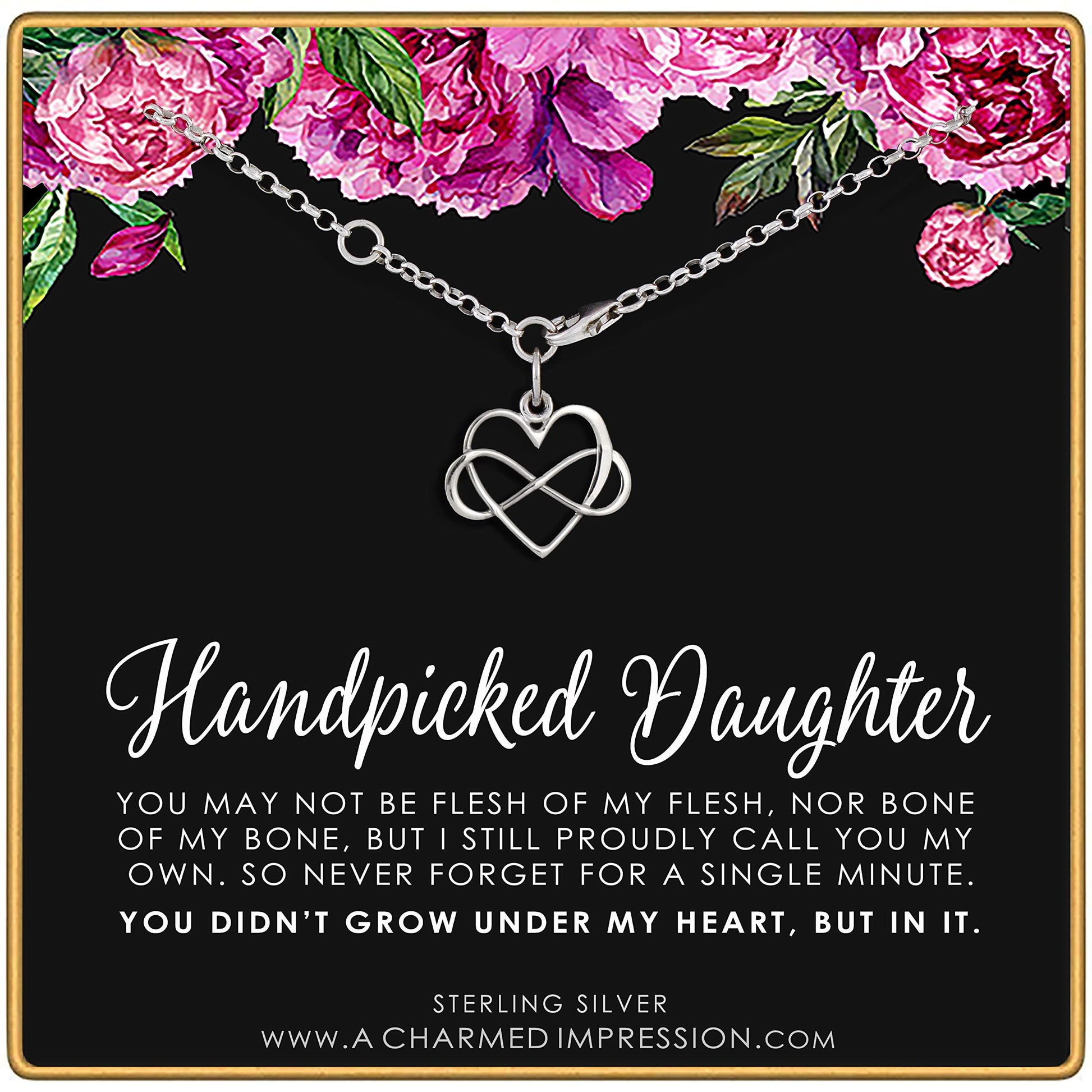 Handpicked Daughter Infinity Heart Bracelet