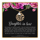 Daughter in Law Gift • Welcome to our Family Tree • Gold • Jewelry