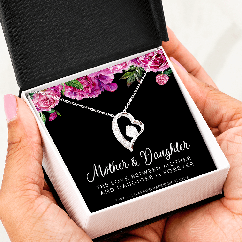 Mother Daughter Necklace, Mom Necklace, Mother's Day Gift from Daughter, Mom to Daughter Gift, Daughter to Mom Gift