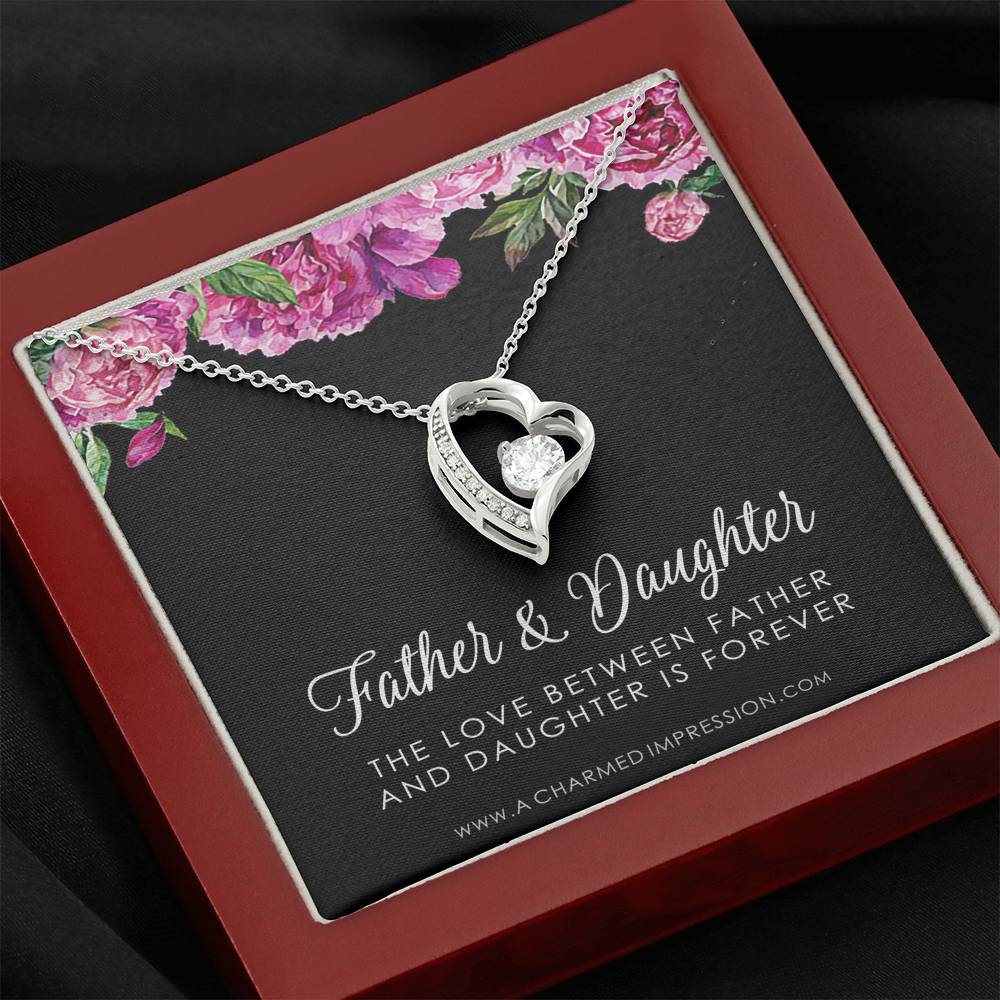 Daughter Gift From Dad, Father & Daughter Gift, Daughter Jewelry, Gift for Daughter, Present for Birthday,  Father's Gift for Daughter