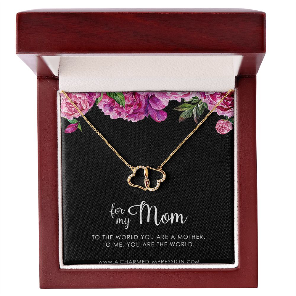 for Mom • You are the World • Gifts for Mom • Mother's Day • Everlasting Love w/ LED Box