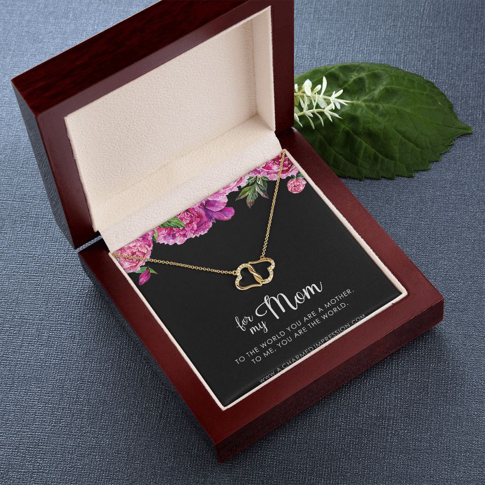 for Mom • You are the World • Gifts for Mom • Mother's Day • Everlasting Love w/ LED Box
