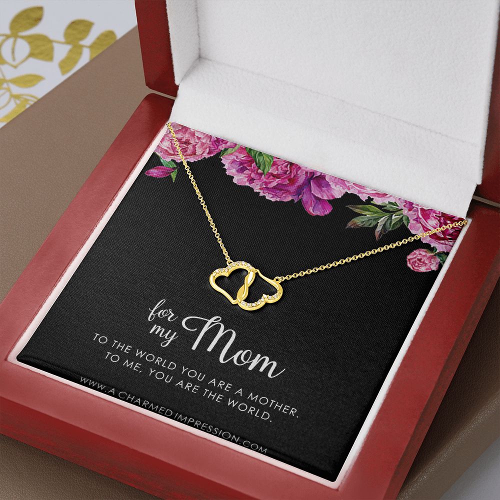 for Mom • You are the World • Gifts for Mom • Mother's Day • Everlasting Love w/ LED Box