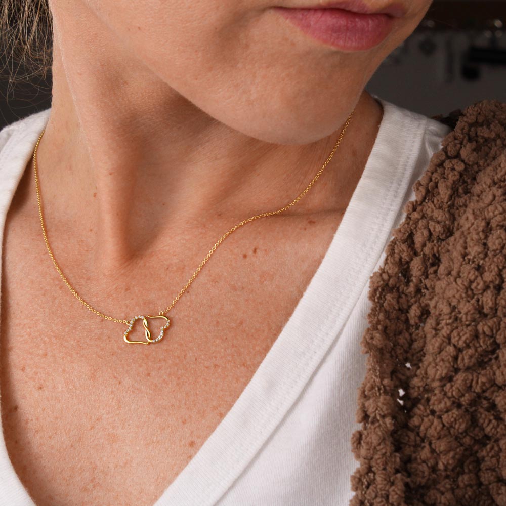 Handpicked Daughter, Stepdaughter Gift, Bonus Daughter, Adopted Child, Gift for Girls, Unbiological Child - Everlasting Love Necklace