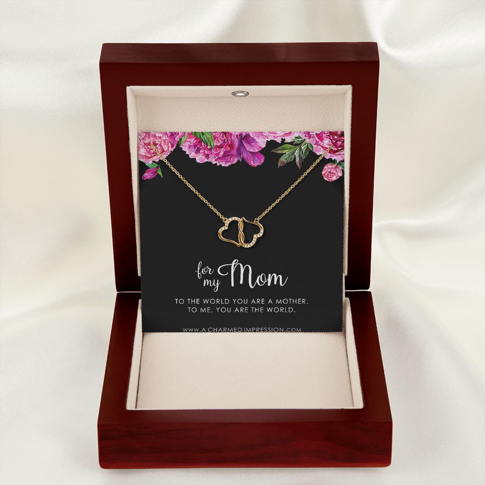 for Mom • You are the World • Gifts for Mom • Mother's Day • Everlasting Love w/ LED Box