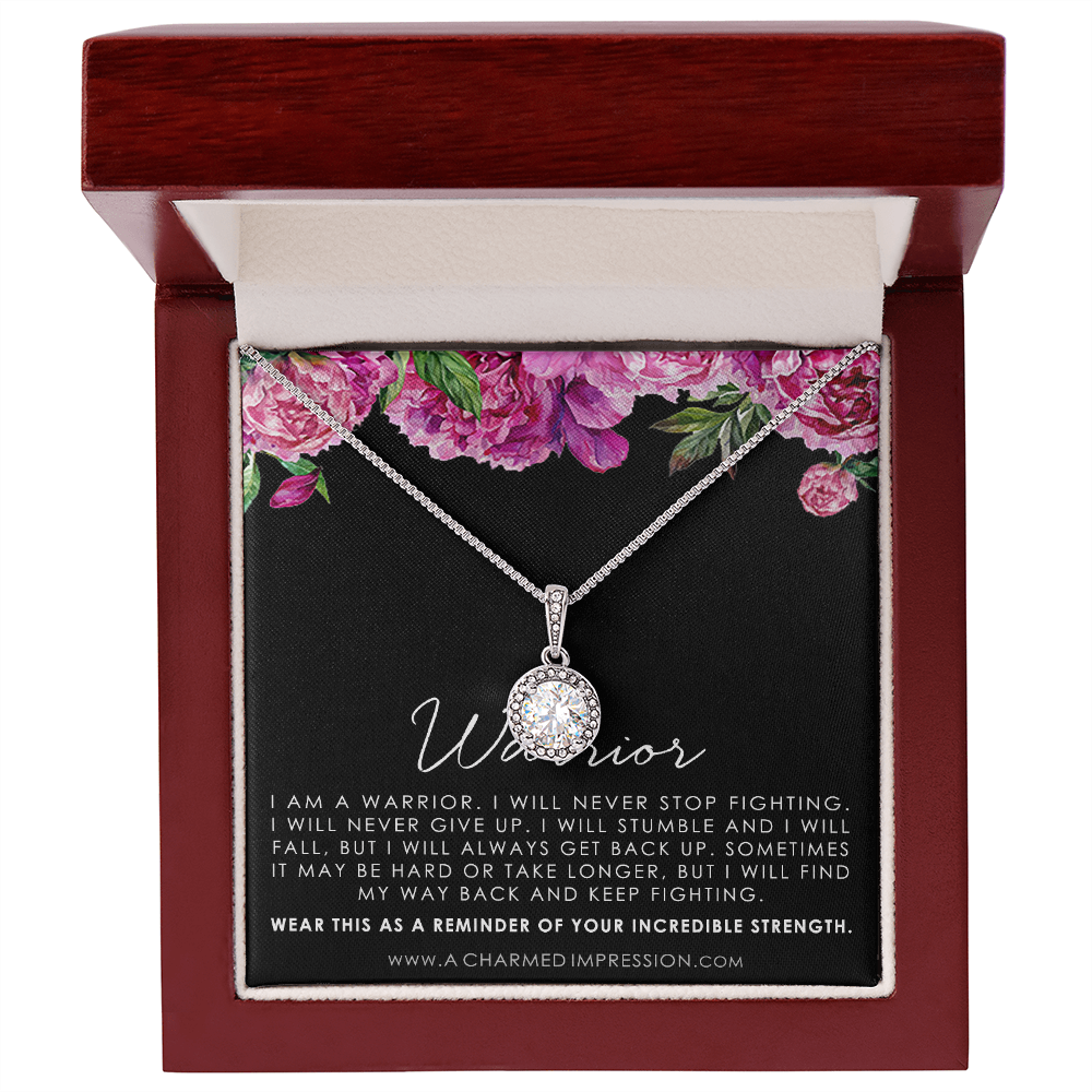 Infertility Miscarry Gift, Depression, Mental Health, Strength Necklace, Fertility Wish, Cancer Survivor Necklace, Breast Cancer Survivor - Eternal Hope Neclace