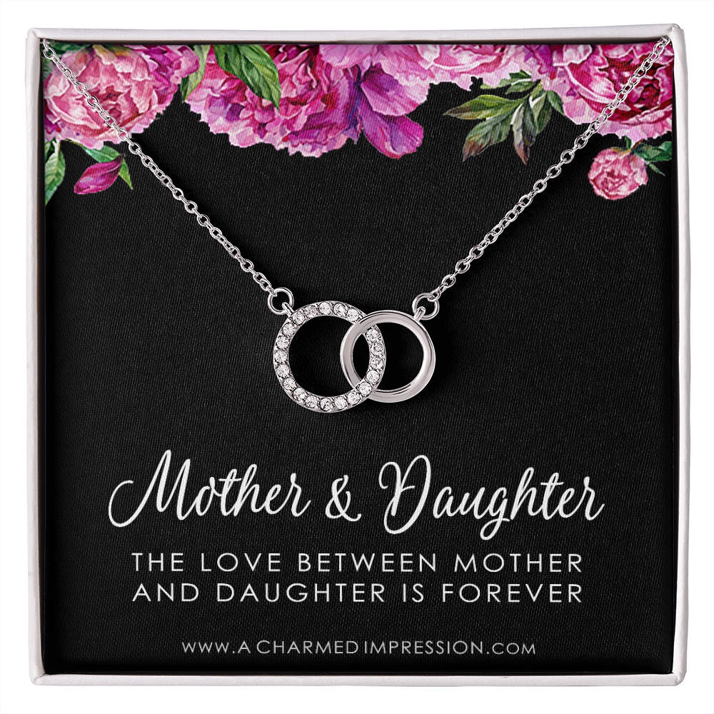 Mother Daughter Necklace, Mom Necklace, Mother's Day Gift from Daughter, Mom to Daughter Gift, Daughter to Mom Gift, Perfect Pair Necklace