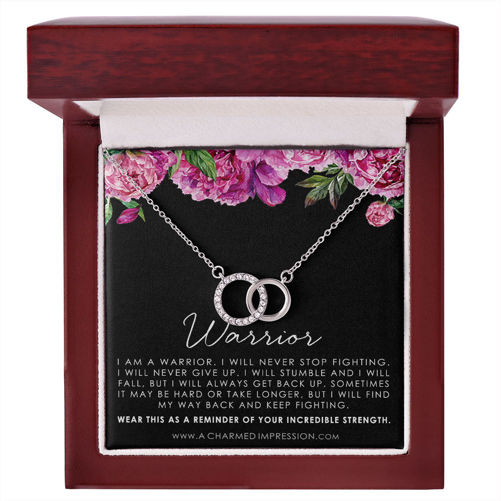 Infertility Miscarry Gift, Depression, Mental Health, Strength Necklace, Fertility Wish, Cancer Survivor Necklace, Breast Cancer Survivor, Perfect Pair Neckace