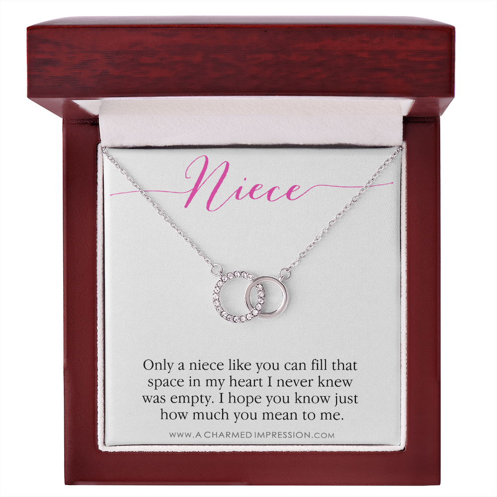 Niece Gift from Aunt, Gift for Niece Necklace, Niece Jewelry, Niece Wedding Gift, Niece Confirmation, Niece Birthday Gift ideas - Perfect Pair Neckace