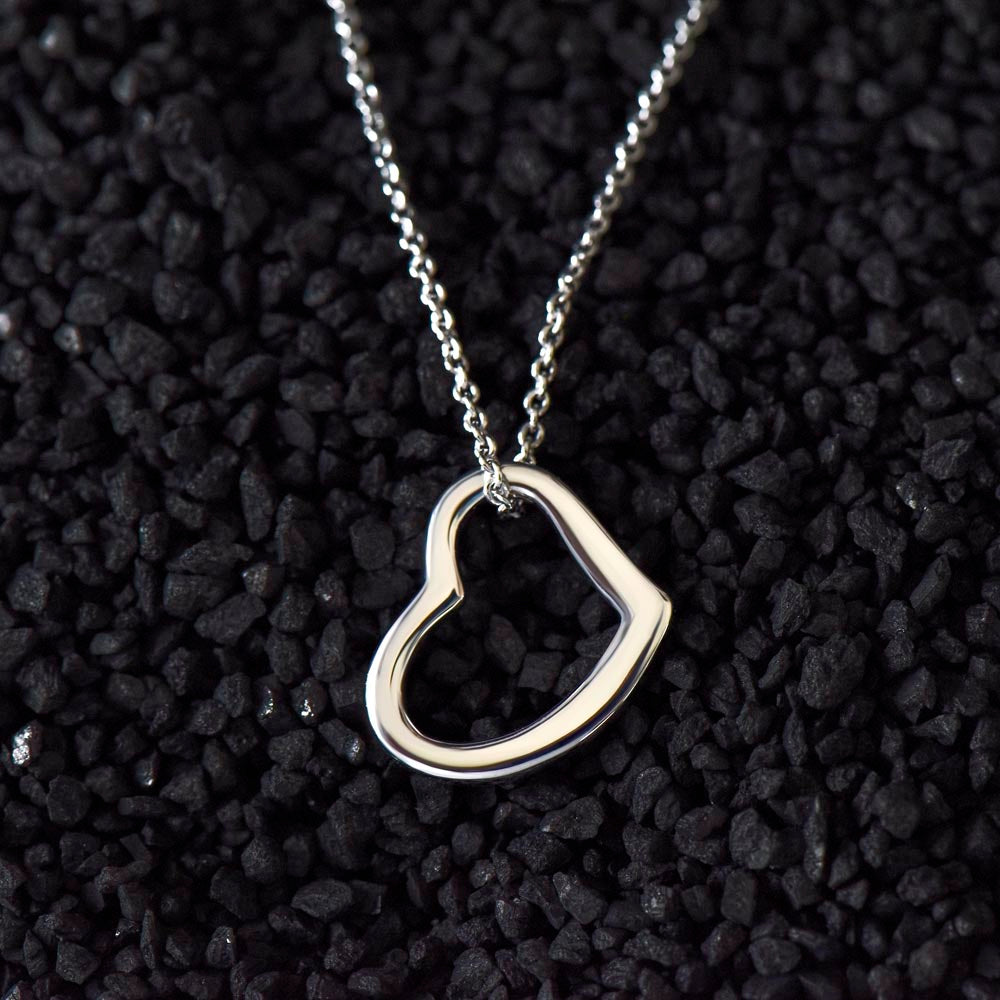 Three Generations of Love • Grandmother, Mother, Daughter/Son Jewelry • Gift for Mom Grandma Grandchild, Nana Jewelry - Delicate Heart Necklace