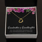 Grandmother & Granddaughter Necklace, Grandma Gift, Grandmother Jewelry, Granddaughter Gift, Granddaughter Birthday Gift, Mothers Day - Delicate Heart Necklace