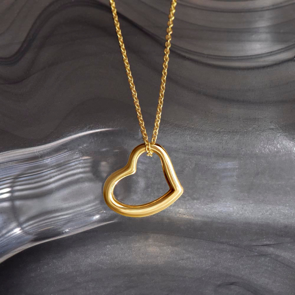 Three Generations of Love • Grandmother, Mother, Daughter/Son Jewelry • Gift for Mom Grandma Grandchild, Nana Jewelry - Delicate Heart Necklace