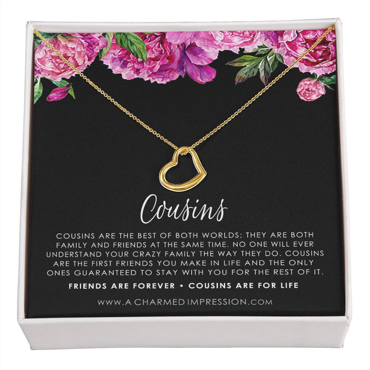 Best cousins necklace top