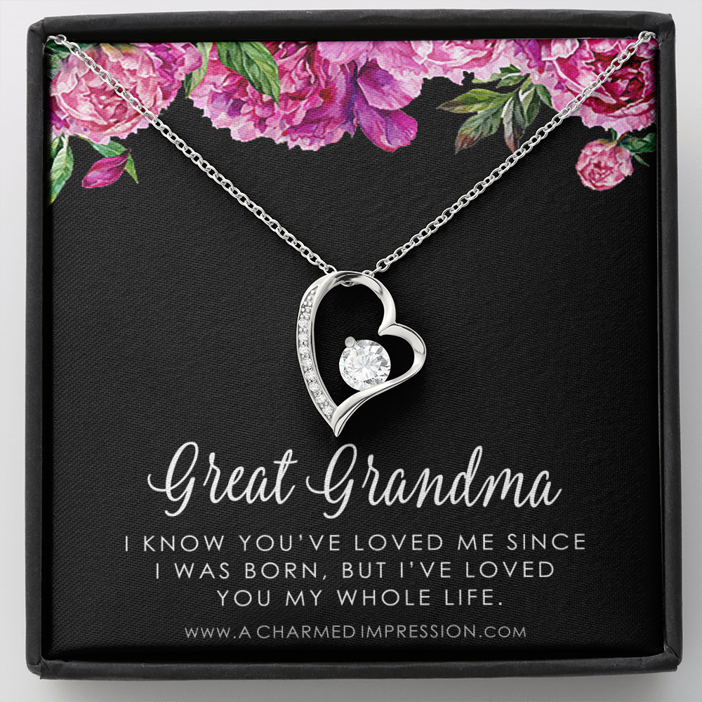 Great Grandma Gift, Great Grandmother Jewelry, Great Granddaughter Gift, Great Granddaughter Birthday Gift, Mothers Day