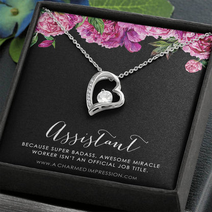Gift Assistant, Assistant Gift, Assistant Appreciation, Leaving Gift for Assistant, Assistant Necklace, Thank you Gift for Assistant