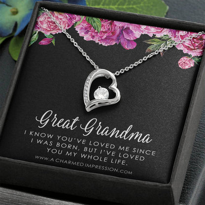 Great Grandma Gift, Great Grandmother Jewelry, Great Granddaughter Gift, Great Granddaughter Birthday Gift, Mothers Day