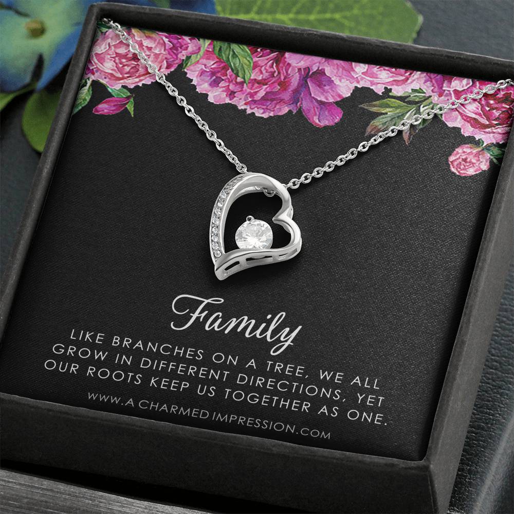 Family Necklace, Family Jewelry, Mother Daughter Necklace, Gift for Mom, Gift for Daughter, Grandmother Gift, Mother Necklace, Daughter Necklace