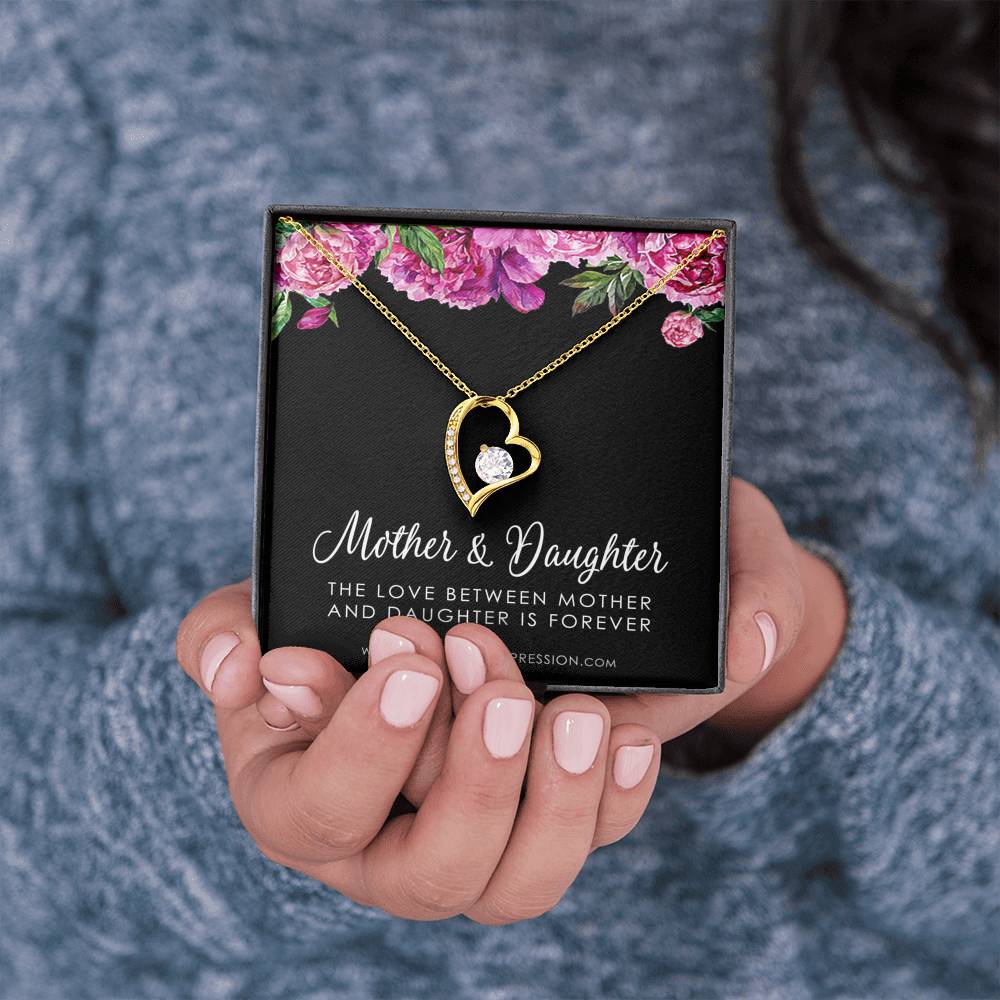 Mother Daughter Necklace, Mom Necklace, Mother's Day Gift from Daughter, Mom to Daughter Gift, Daughter to Mom Gift