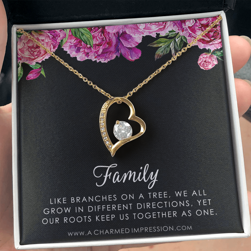 Family Necklace, Family Jewelry, Mother Daughter Necklace, Gift for Mom, Gift for Daughter, Grandmother Gift, Mother Necklace, Daughter Necklace