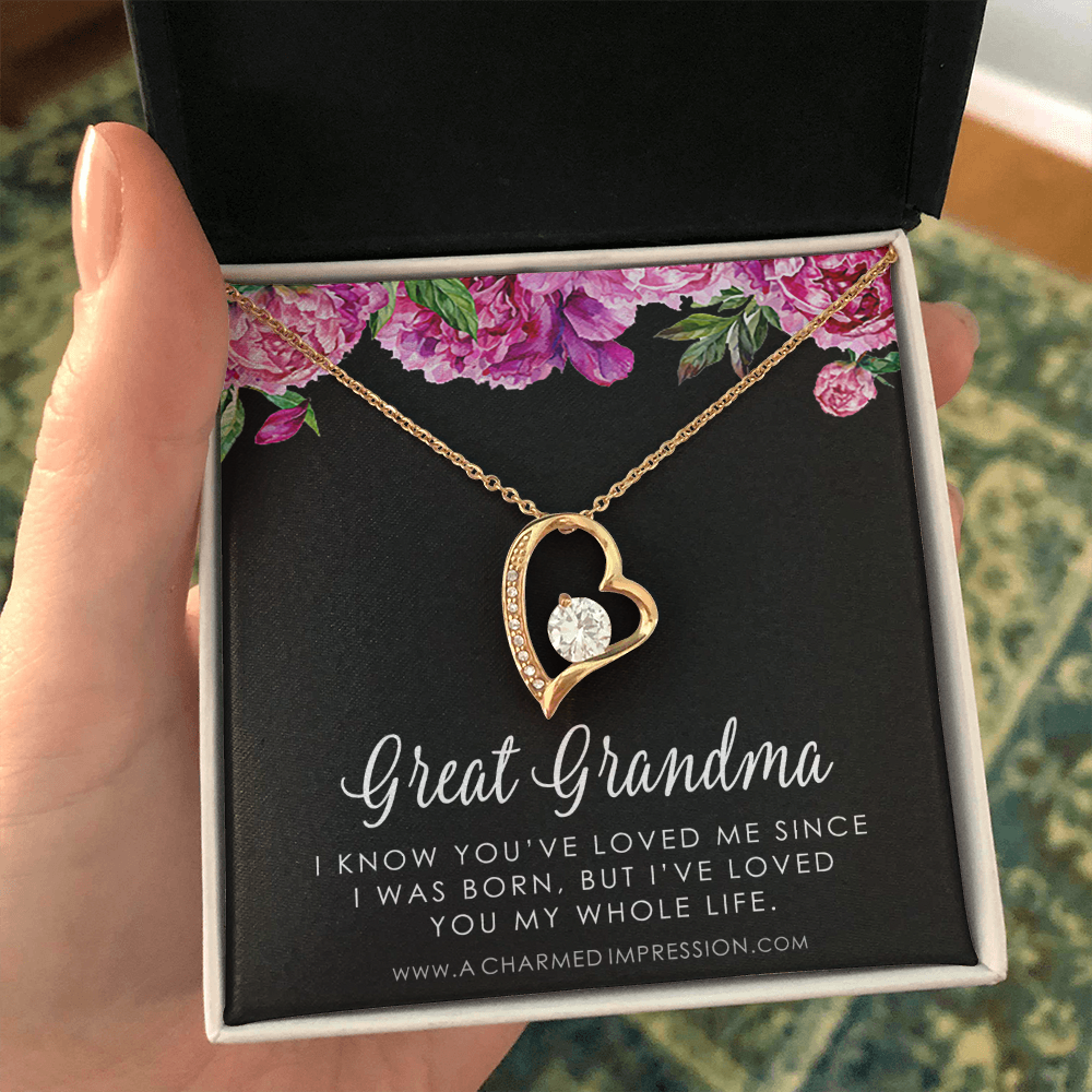 Great Grandma Gift, Great Grandmother Jewelry, Great Granddaughter Gift, Great Granddaughter Birthday Gift, Mothers Day